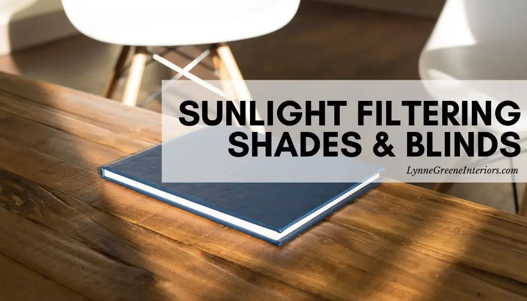 Shades and Blinds That Filter Sunlight